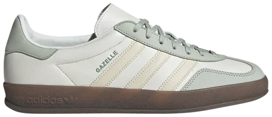 Men's Adidas Gazelle Indoor White Halo Green Shoes