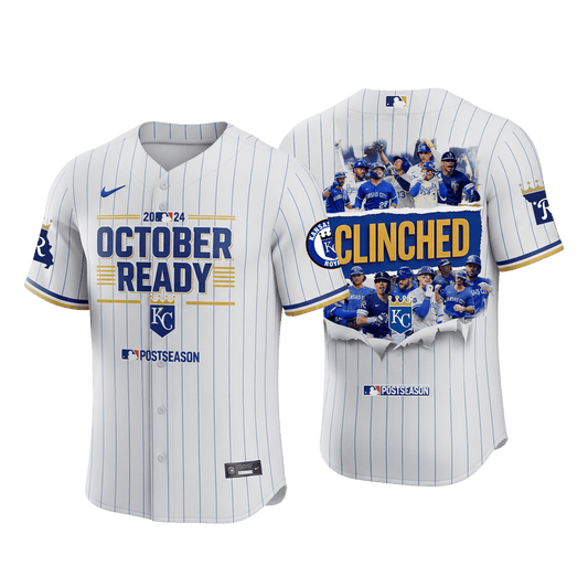KC Royals October Ready Baseball Team 2025 All Over Print Baseball Jersey
