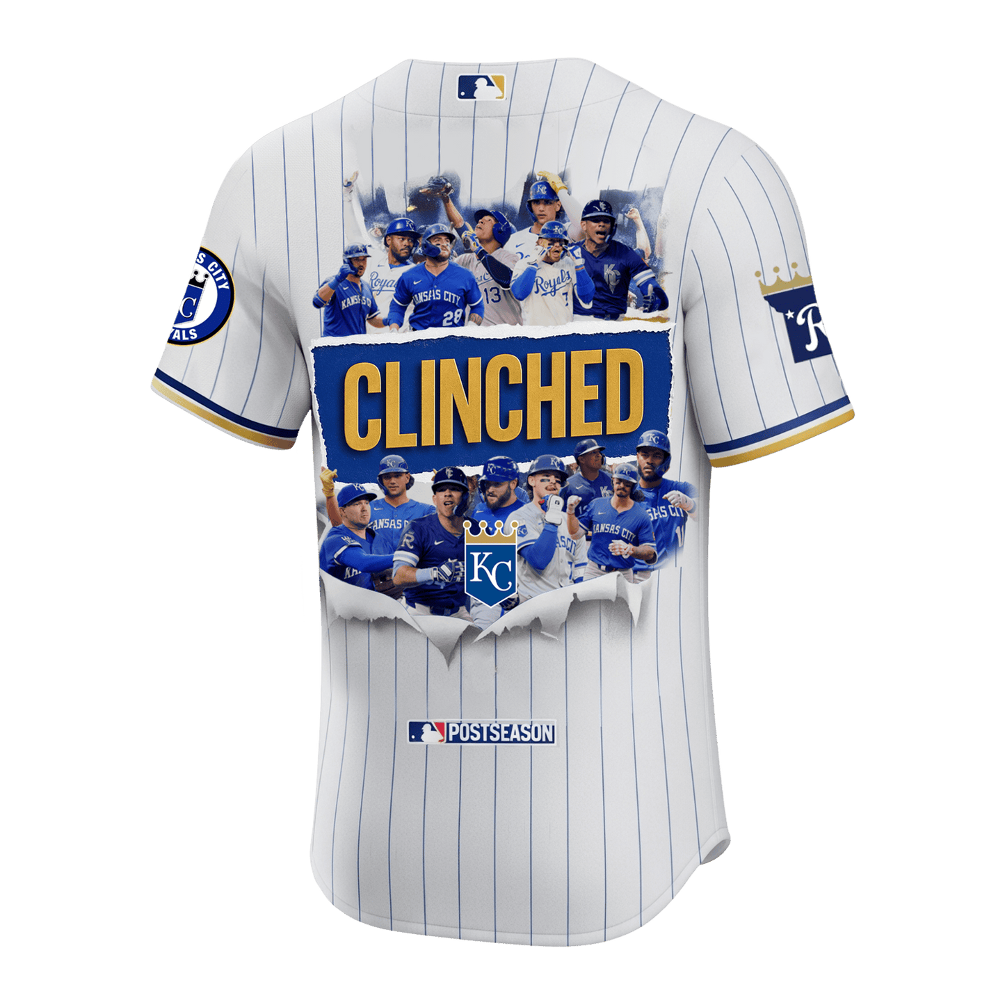 KC Royals October Ready Baseball Team 2025 All Over Print Baseball Jersey