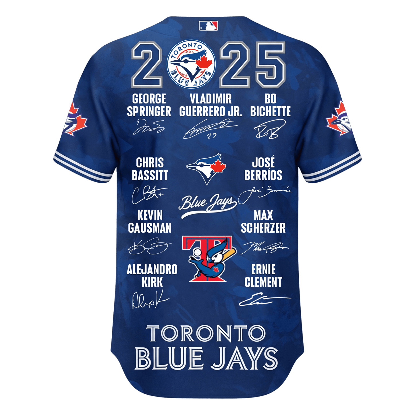 Blue Jays Baseball Striving For Greatness 2025 All Over Print Baseball Jersey