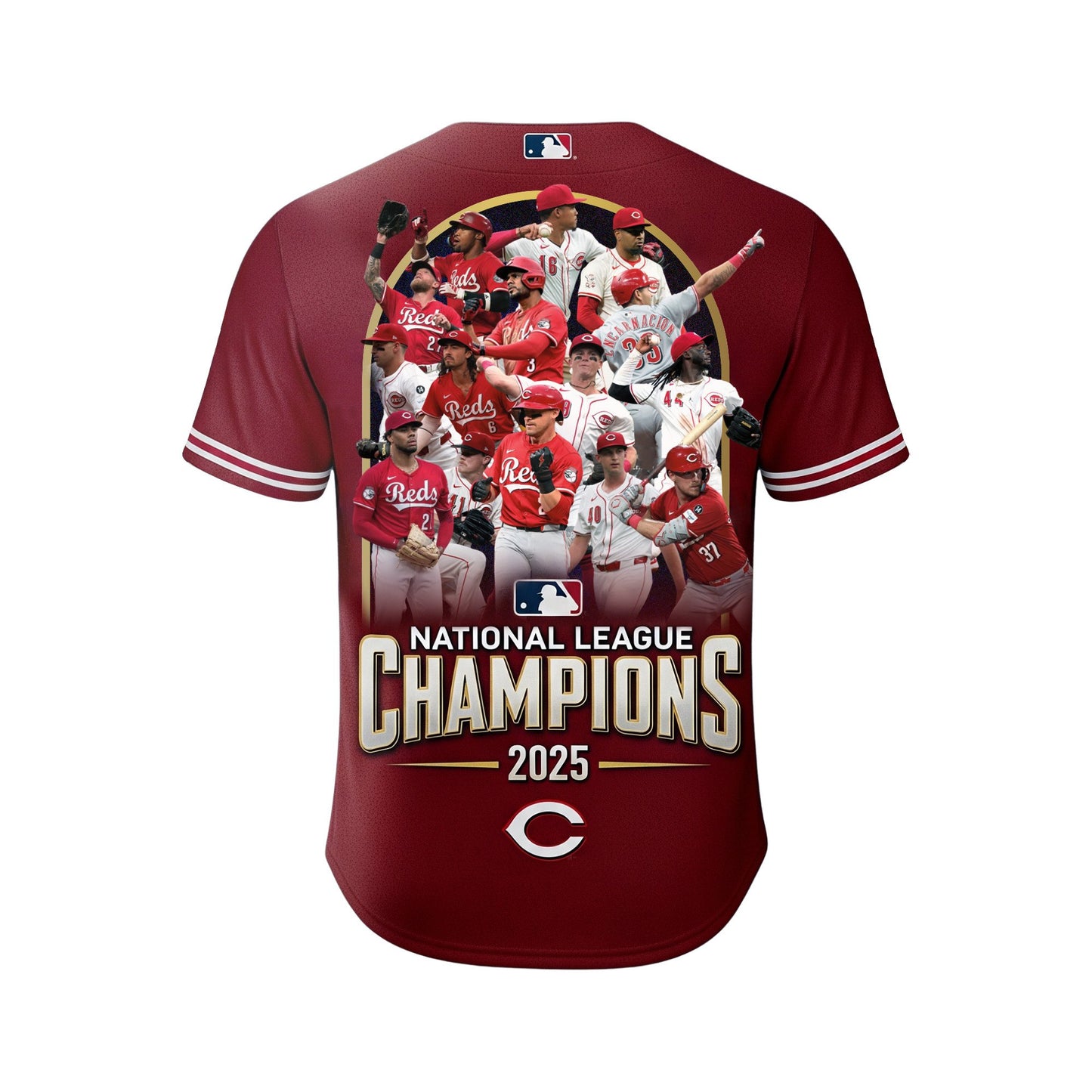 Cincinnati Baseball NL Central Division Baseball Team 2025 All Over Print Baseball Jersey