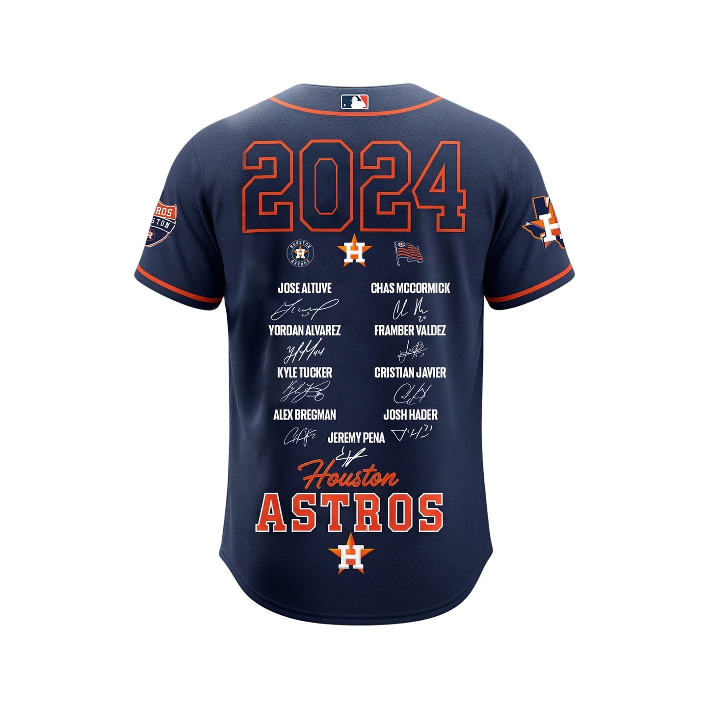 Astros Baseball Houston Team AL Champions 2025 All Over Print Baseball Jersey