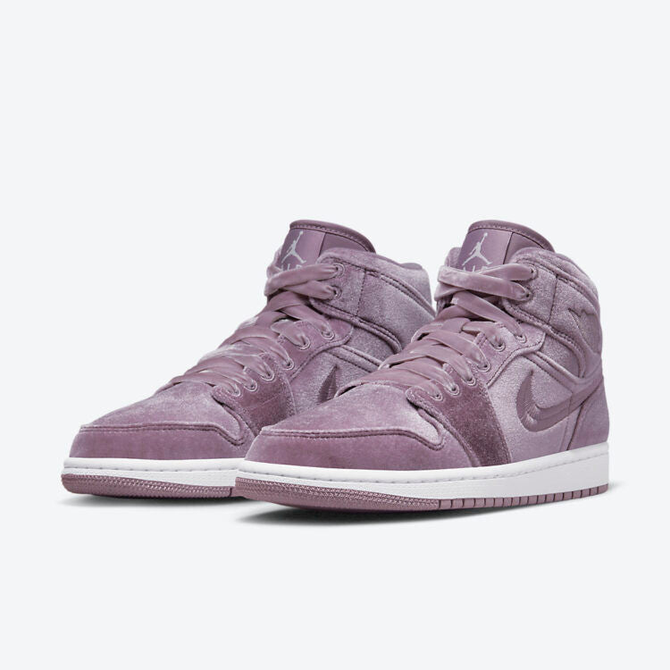 Copy of Men's Air Jordan 1 Mid 'Purple Smoke' Shoes