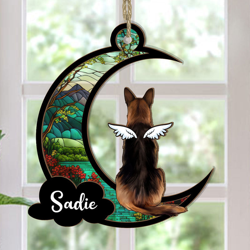 Loss of Pet Sympathy, Personalized Suncatcher Ornament