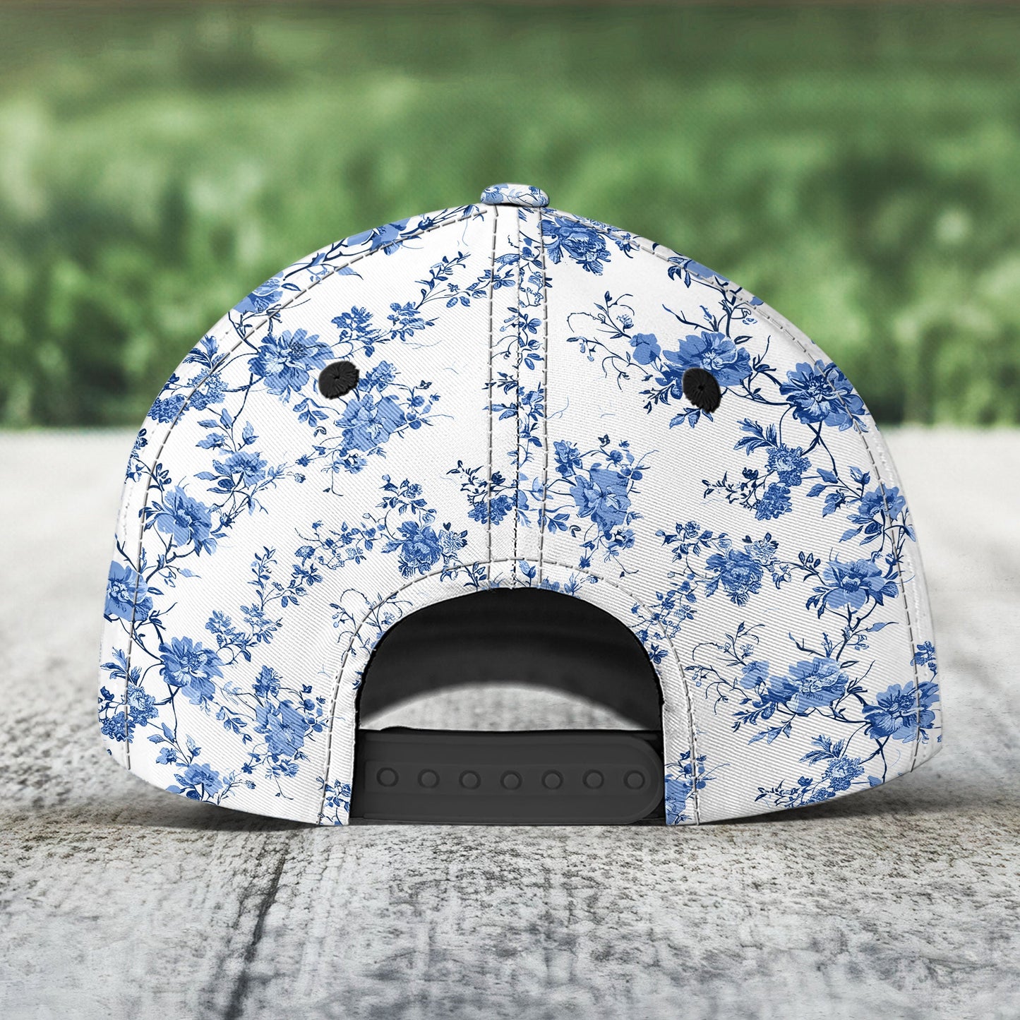 Grandma Floral Version - Personalized Classic Cap Christmas Gift For Grandma
