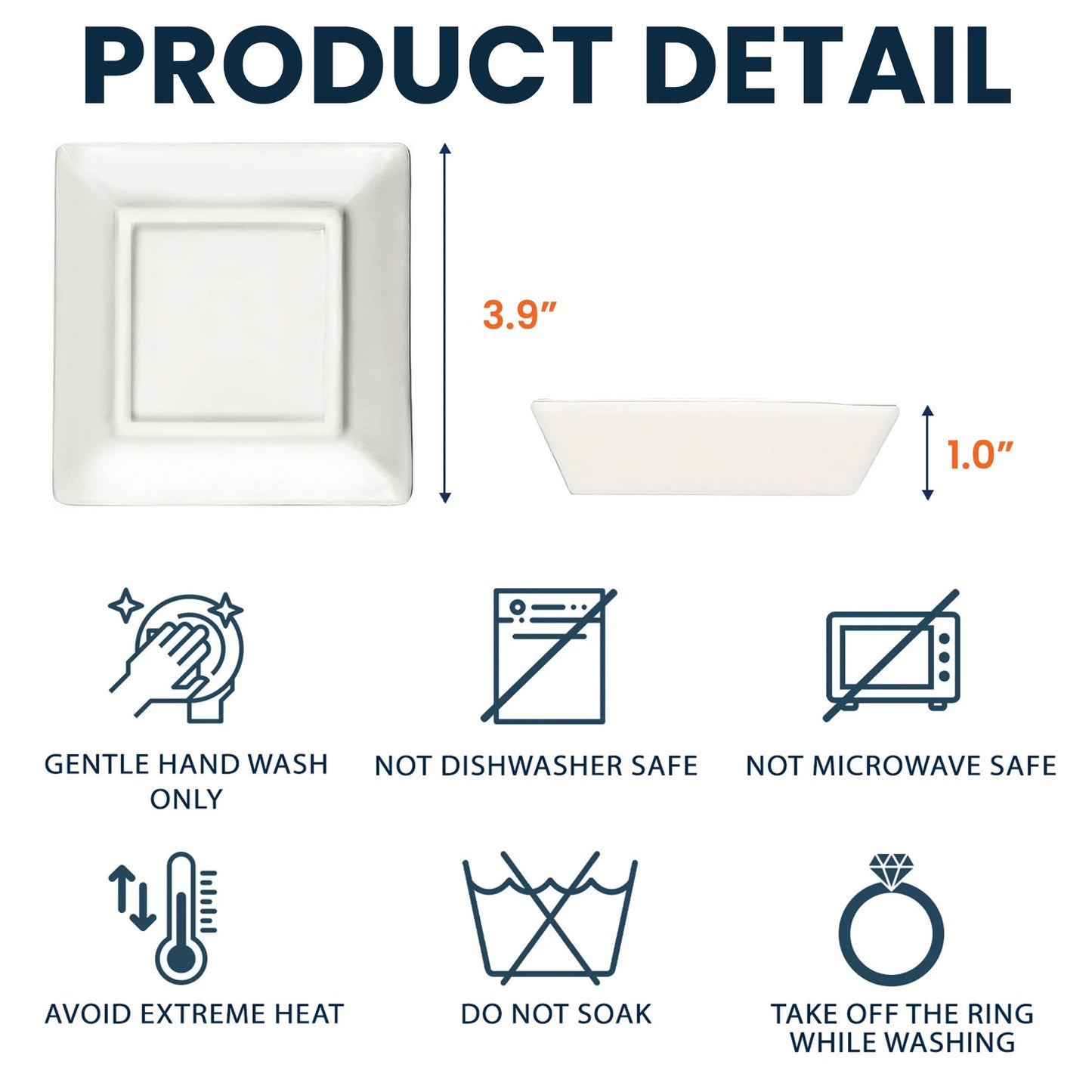 It Takes A Long Time To Grow An Old Friend, Bestie Toile De Jouy - Personalized Jewelry Dish  Christmas Gift For Friend