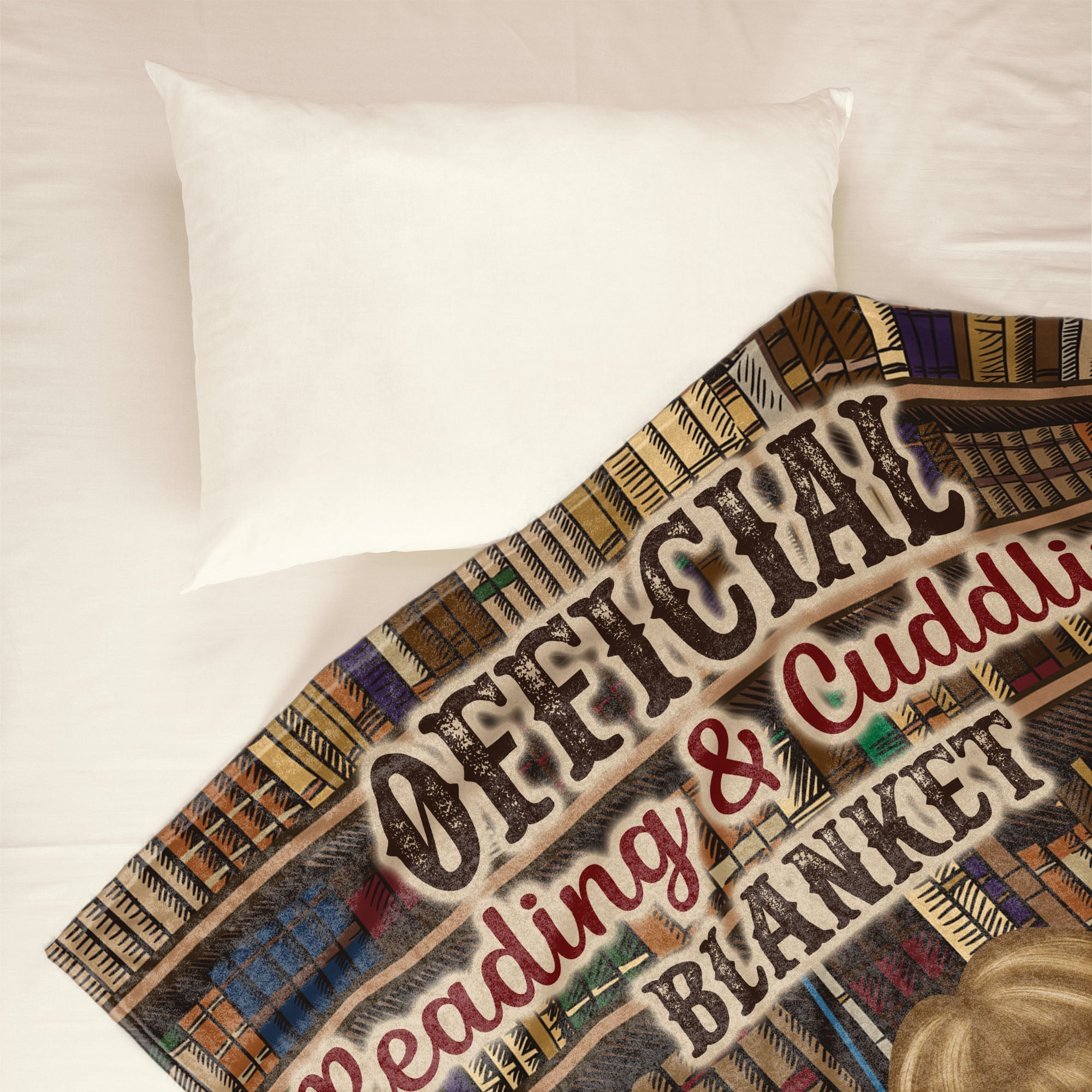 Official Reading & Cuddling Blanket - Personalized Blanket