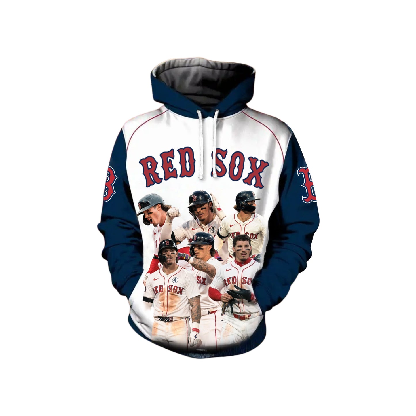 #16 Jarren Duran Boston Baseball Team 2025 All Over Print Hoodie