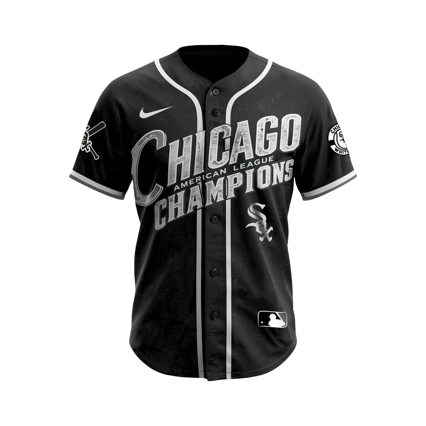 South Siders White Sox Baseball Chicago Team 2025 All Over Print Baseball Jersey