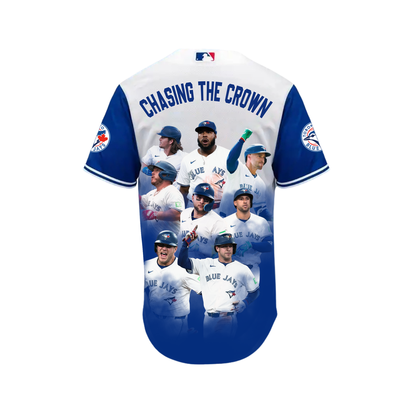 Chasing The Crown Blue Jays Baseball Toronto Team 2025 All Over Print Baseball Jersey
