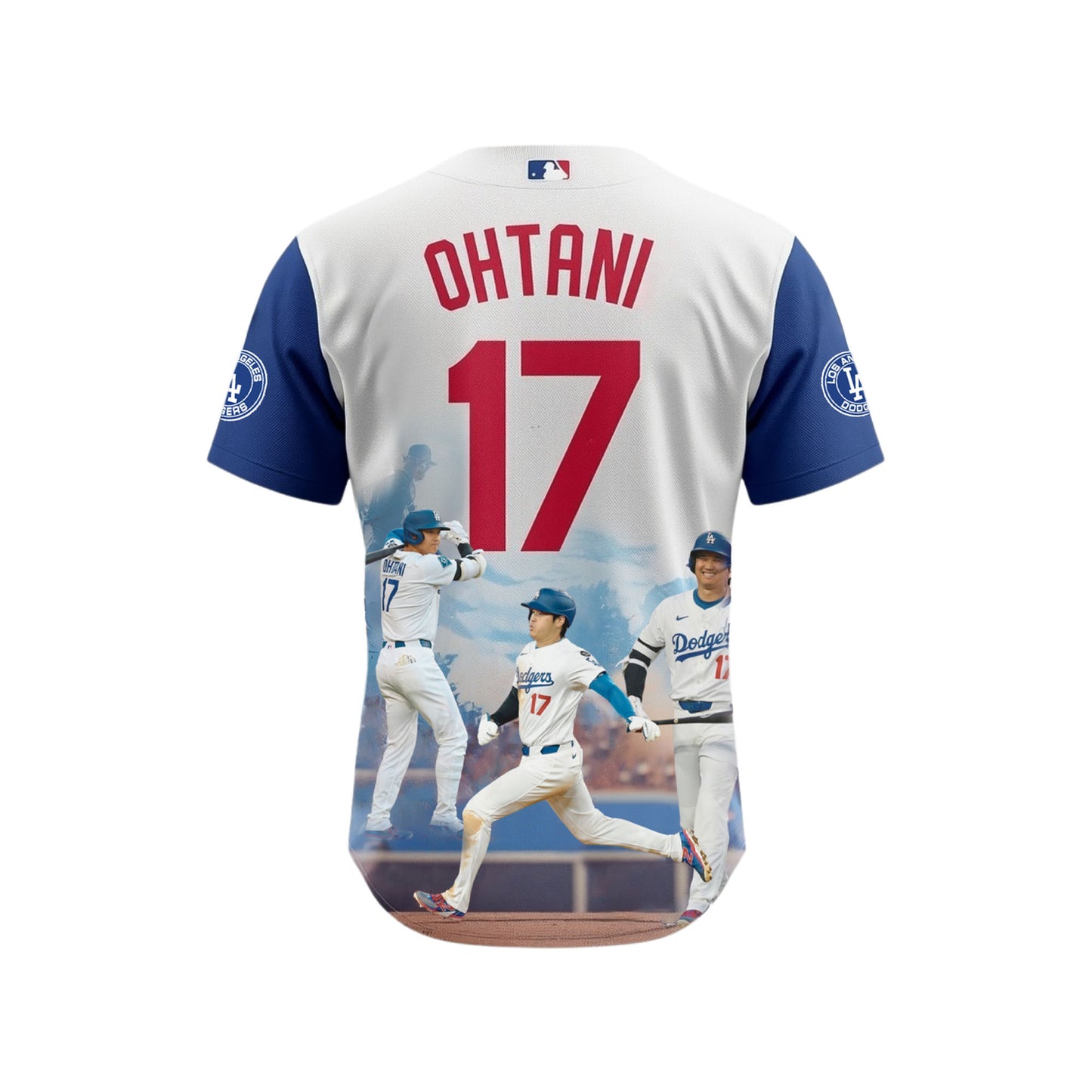 #17 Shohei Ohtani Dodgers Baseball Team 2025 All Over Print Baseball Jersey