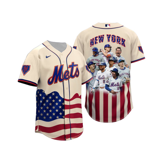 Ya Gotta Believe Mets Baseball Team 2025 All Over Print Baseball Jersey