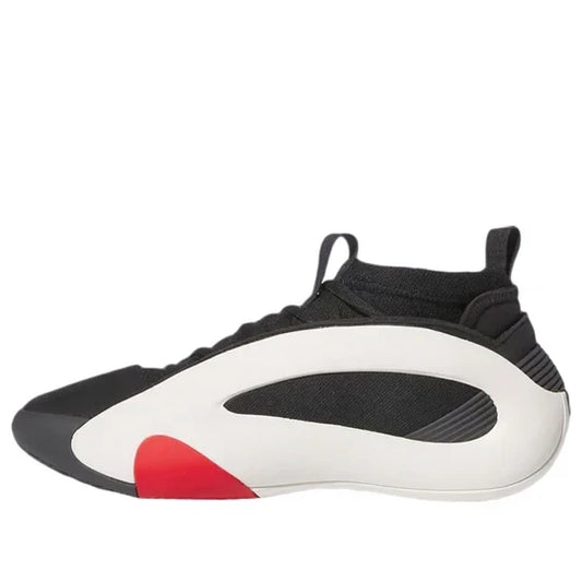 Men's Adidas Harden Vol. 8 White Black Scarlet Shoes