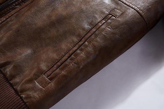 Peugeot Leather Jacket Multicolor