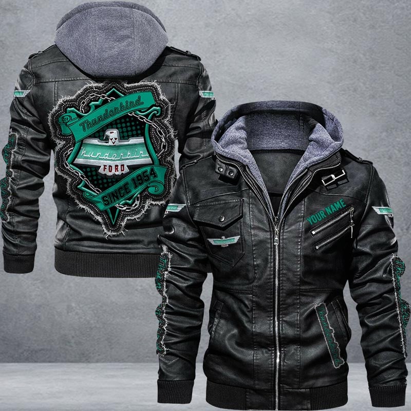 Thunderbird Leather Jacket Multicolor