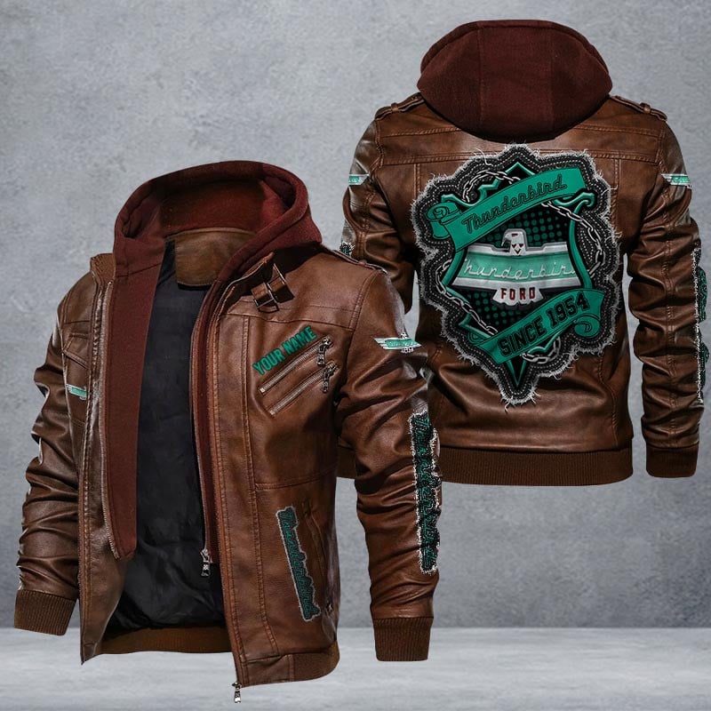 Thunderbird Leather Jacket Multicolor