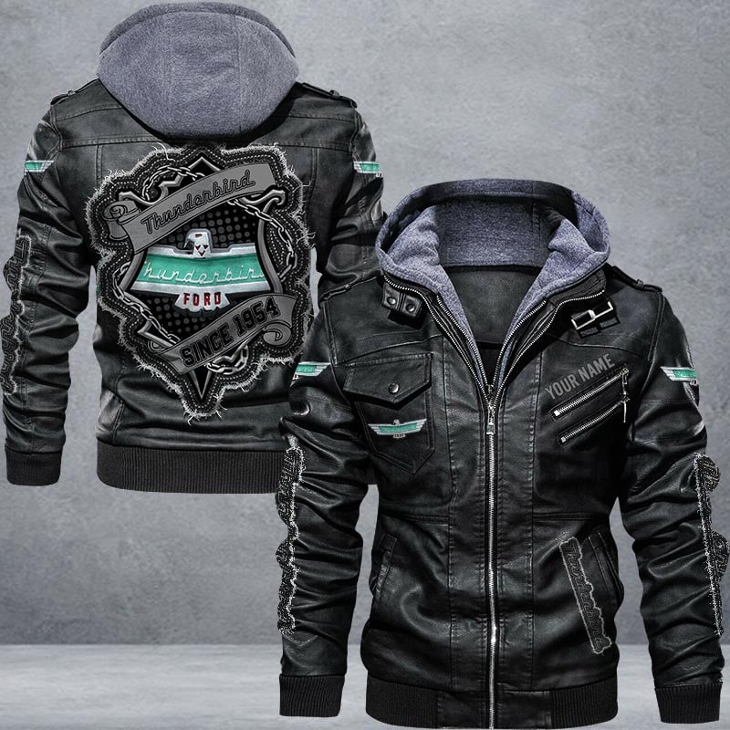 Thunderbird Leather Jacket Multicolor