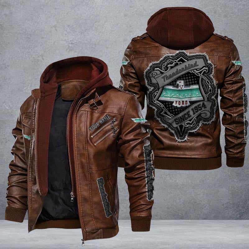 Thunderbird Leather Jacket Multicolor