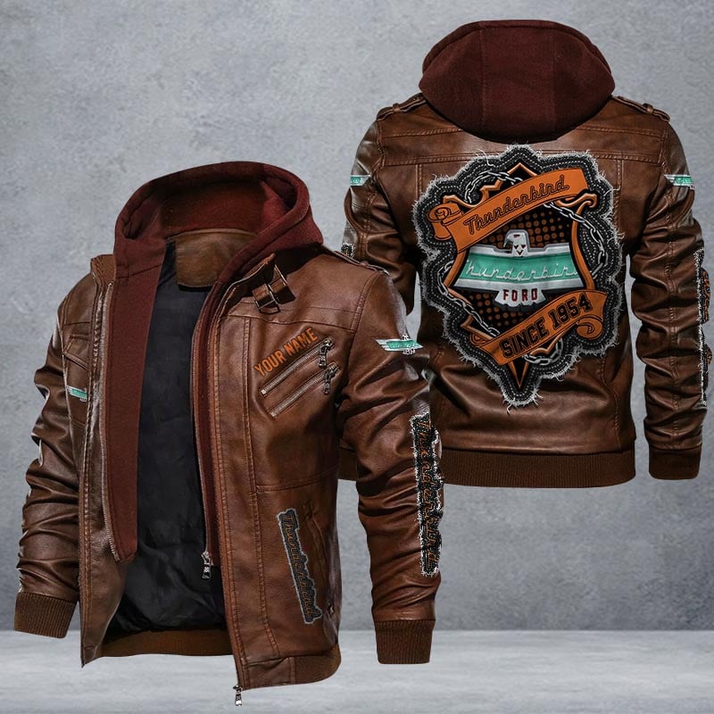 Thunderbird Leather Jacket Multicolor