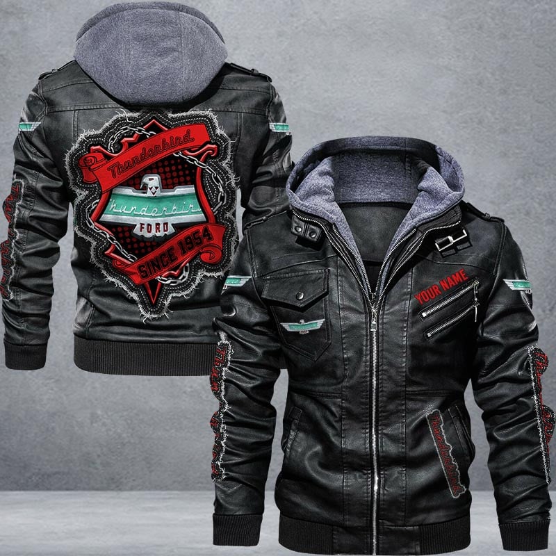Thunderbird Leather Jacket Multicolor