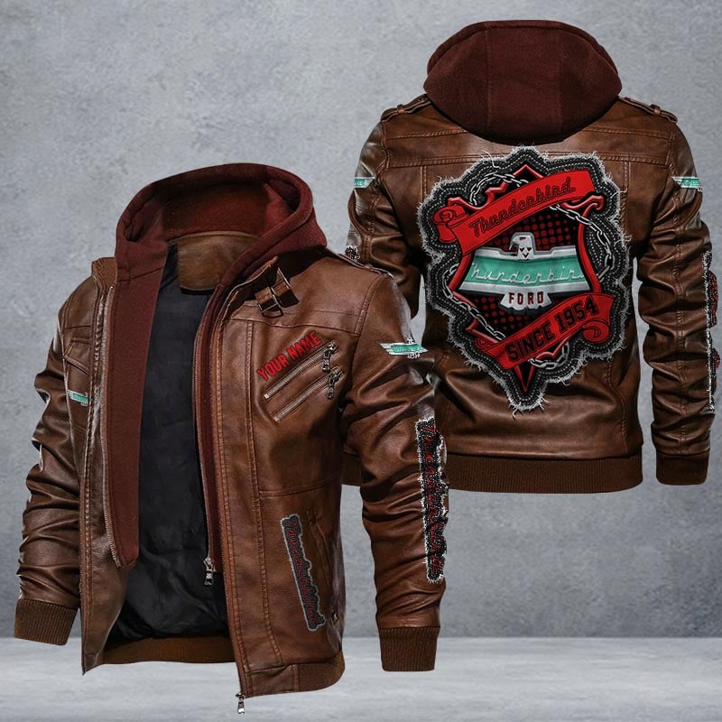 Thunderbird Leather Jacket Multicolor