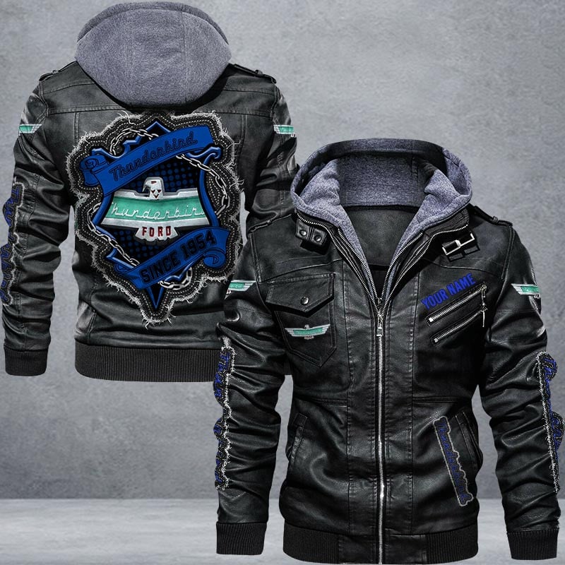 Thunderbird Leather Jacket Multicolor