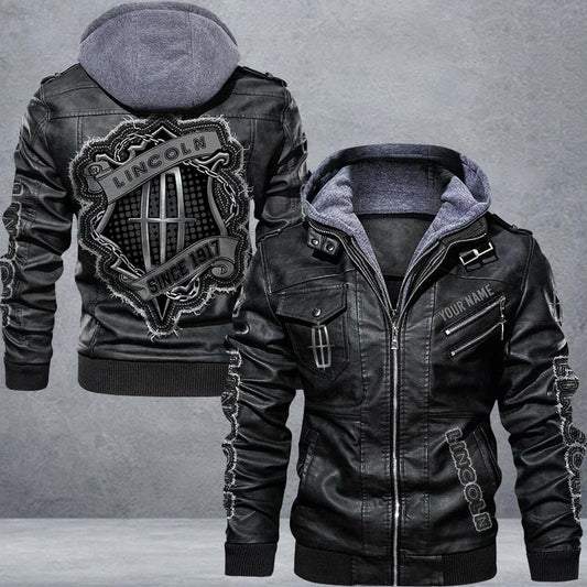 Lincoln Leather Jacket Multicolor