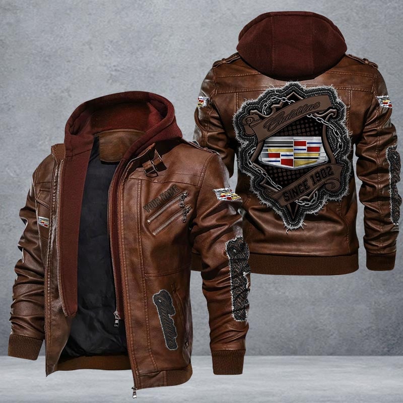 Cadillac Leather Jacket Multicolor