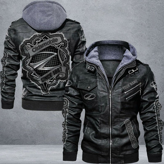 Oldsmobile Leather Jacket Multicolor