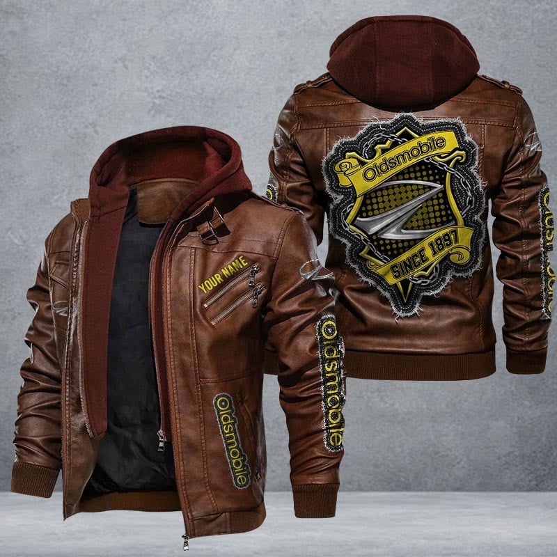 Oldsmobile Leather Jacket Multicolor