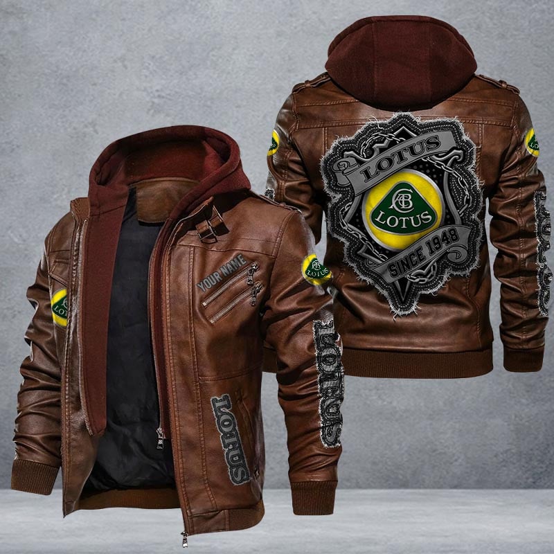 Lotus Leather Jacket Multicolor