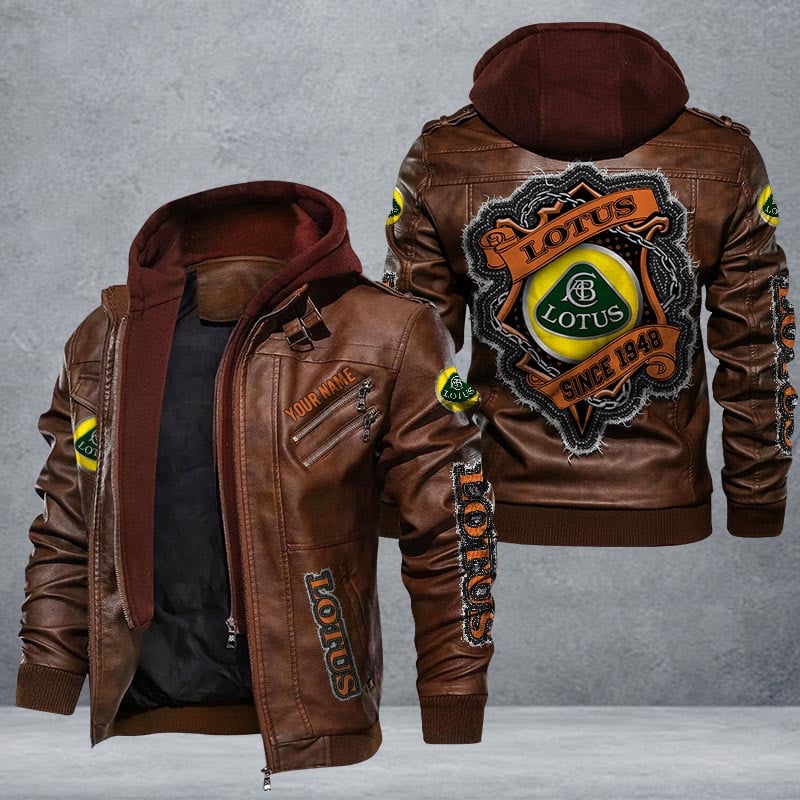 Lotus Leather Jacket Multicolor