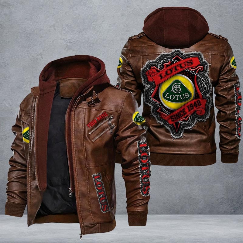 Lotus Leather Jacket Multicolor