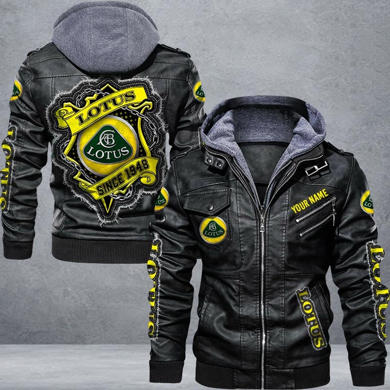 Lotus Leather Jacket Multicolor