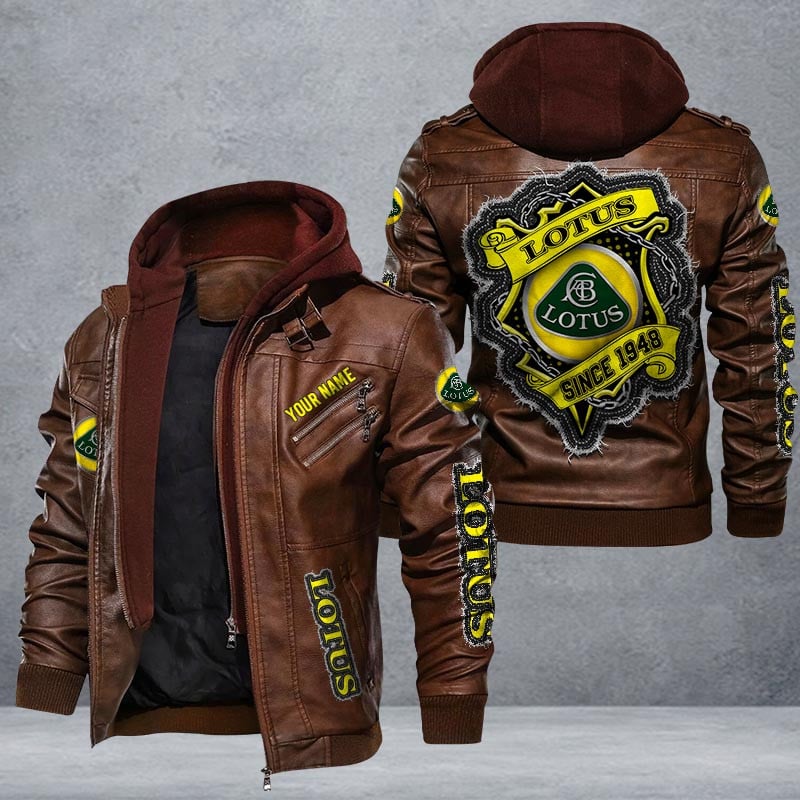 Lotus Leather Jacket Multicolor