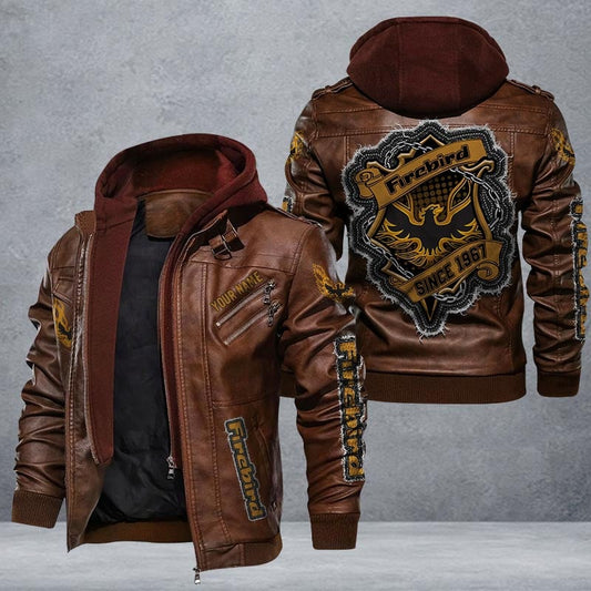 Firebird Pontiac Leather Jacket Multicolor