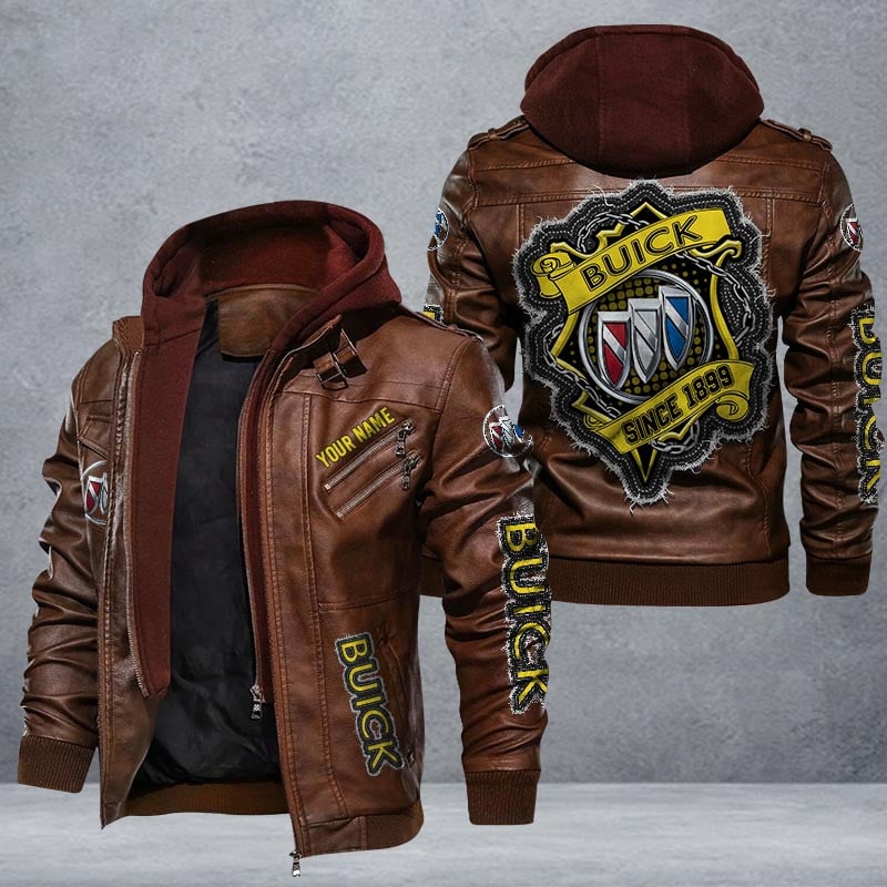 Buick Leather Jacket Multicolor