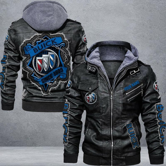 Buick Leather Jacket Multicolor
