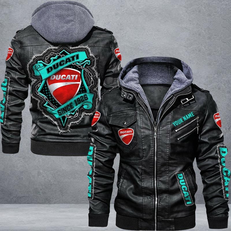 Ducati Leather Jacket Multicolor