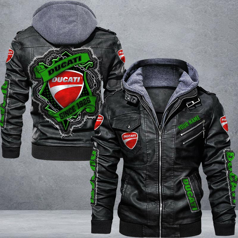 Ducati Leather Jacket Multicolor