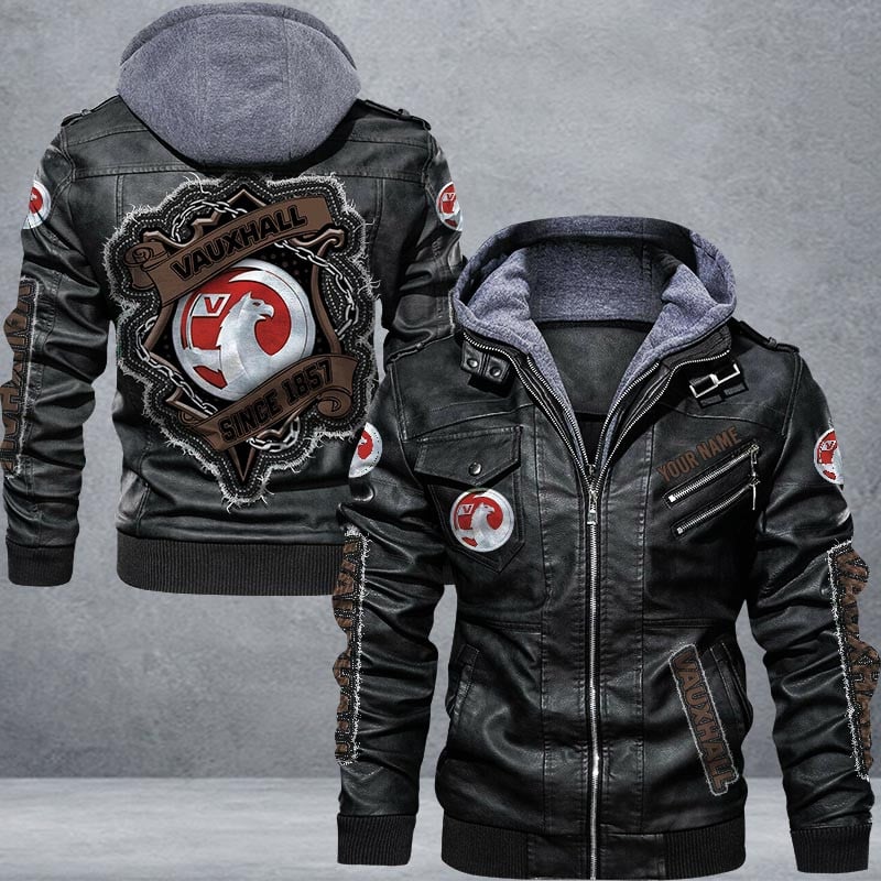 Vauxhall Leather Jacket Multicolor