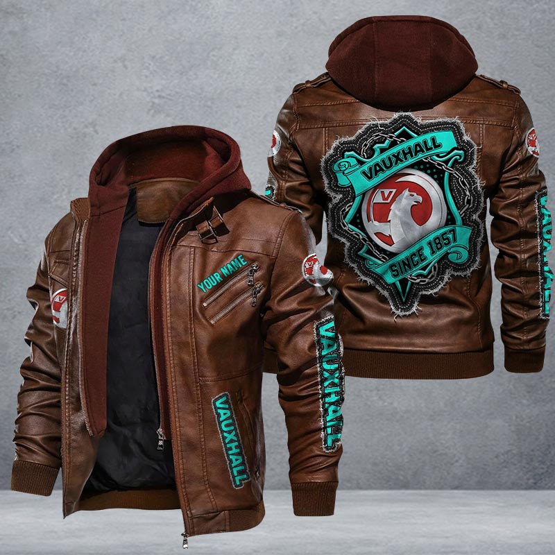 Vauxhall Leather Jacket Multicolor
