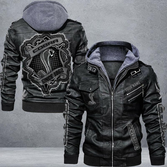 SVT Corba Leather Jacket Multicolor
