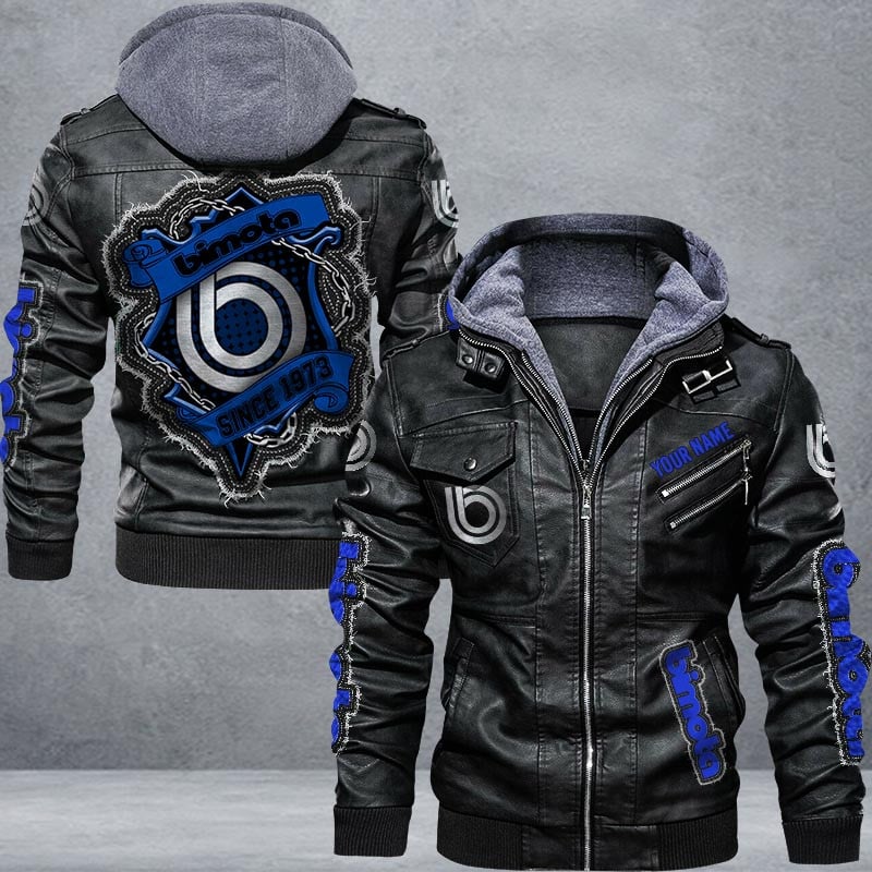 Bimota Leather Jacket Multicolor