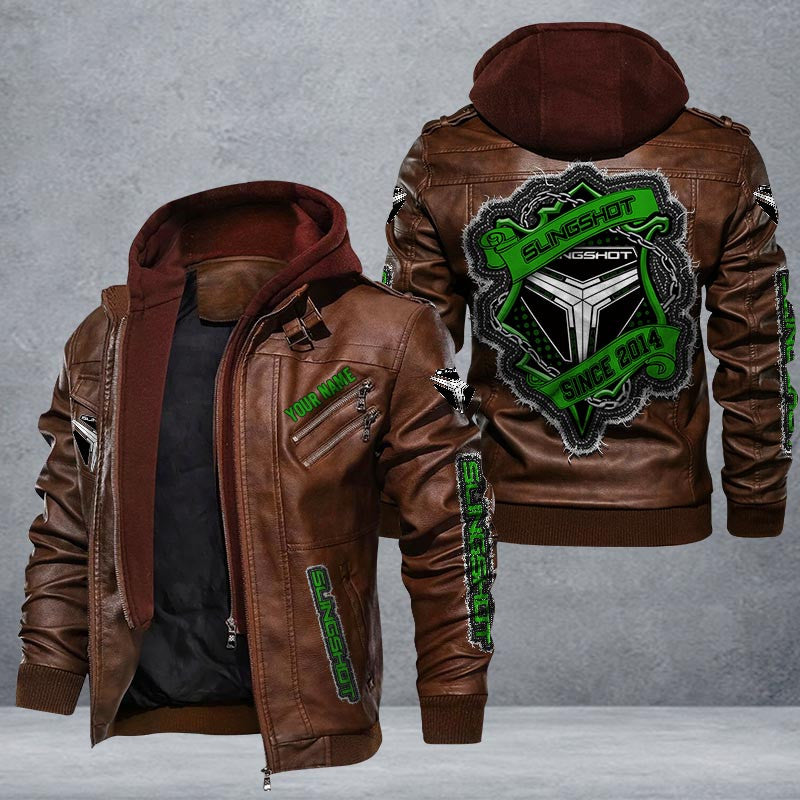 Polaris Slingshot Leather Jacket Multicolor