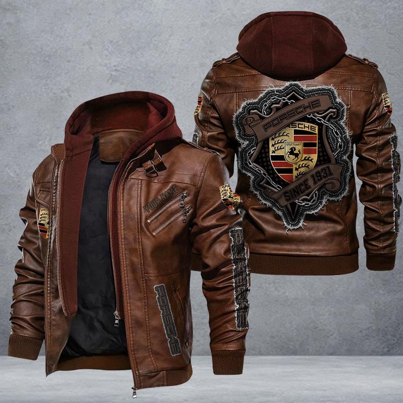 Porsche Leather Jacket Multicolor