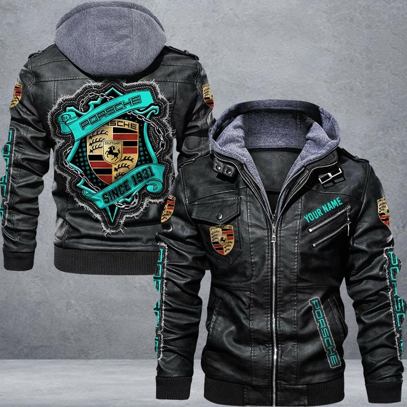 Porsche Leather Jacket Multicolor