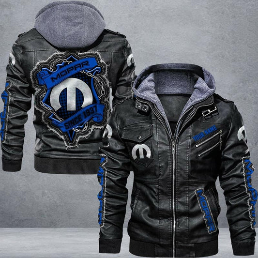 Mopar Leather Jacket Multicolor